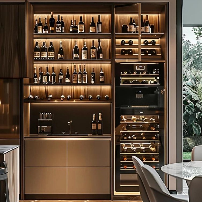Custom Wine Cabinet