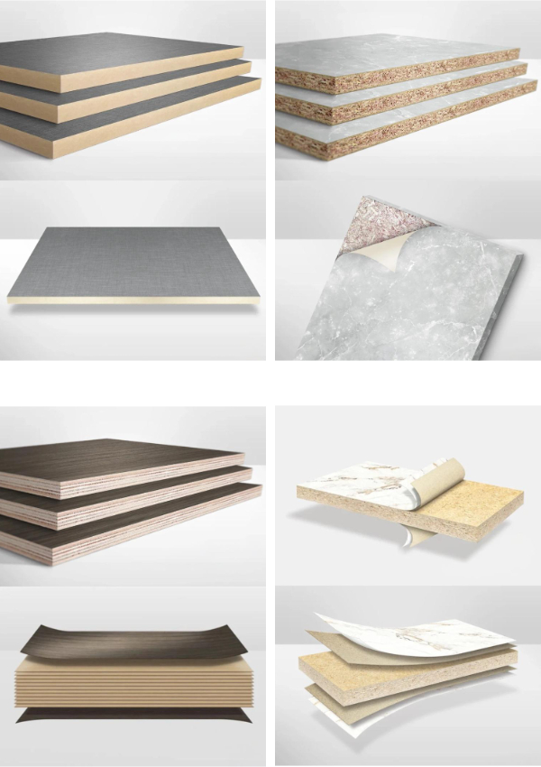 Éléments de cuisine bleus