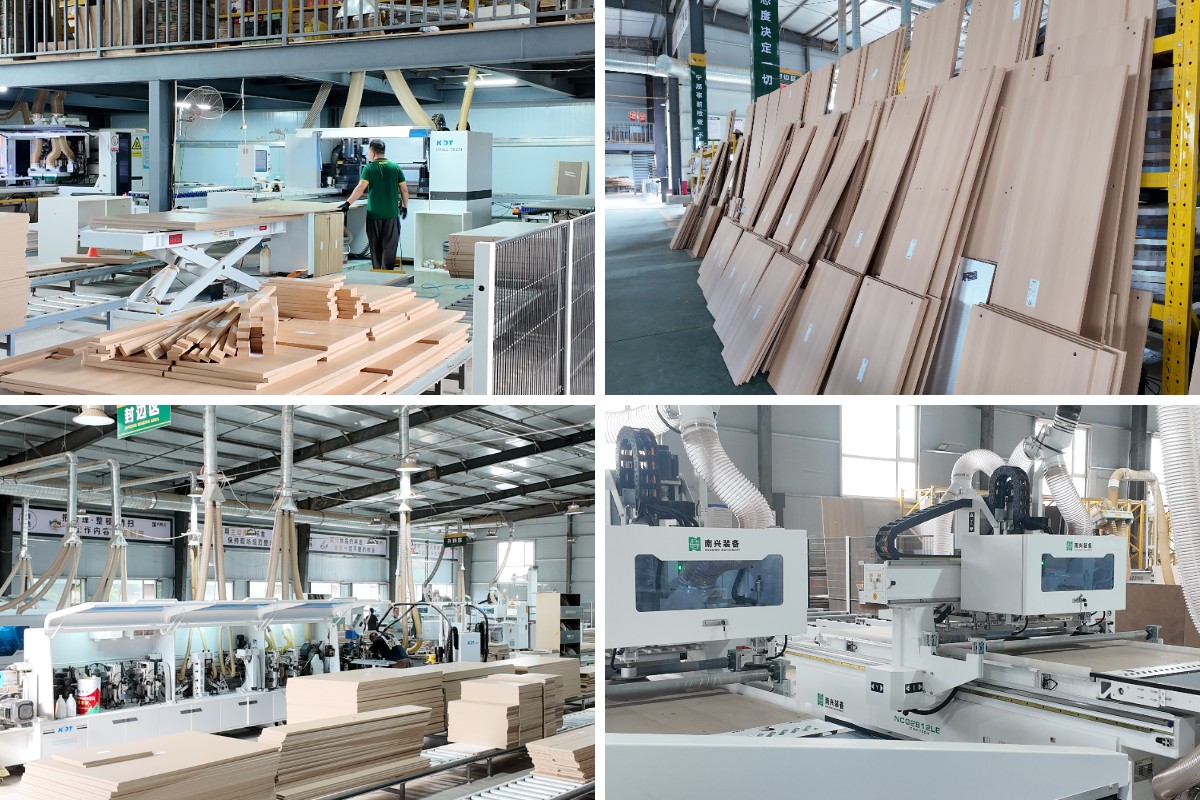 Lini produksi otomatis penuh untuk furnitur khusus presisi tinggi dan proyek kustomisasi seluruh rumah