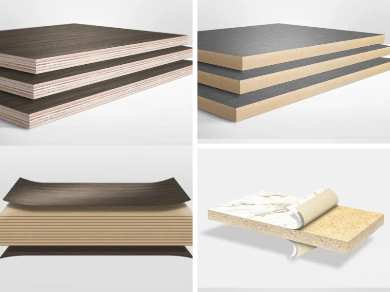 Armoires de cuisine laquée rouge