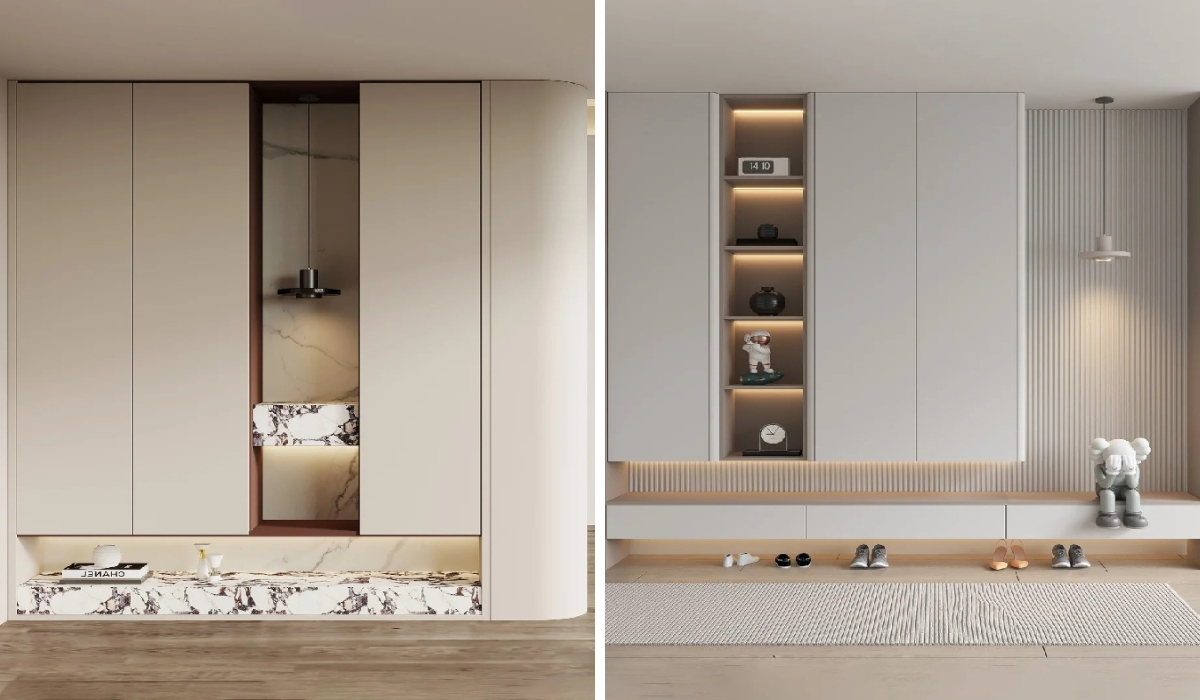 Maßgeschneiderter Eingangsschrank