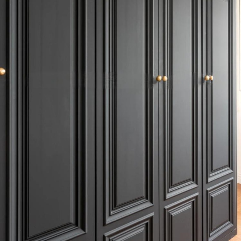 Black Modern Wardrobe