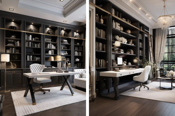 Modern luxury custom display cabinet for home study Modern luxury custom display cabinet for home study
