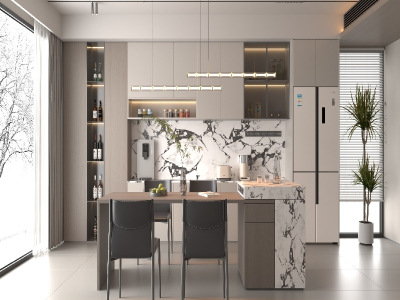 Progettazione della sala da pranzo per appartamenti