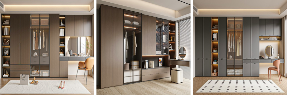 Деревянный шкаф