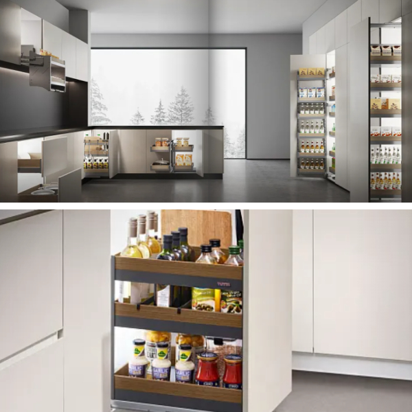 Armoires en bois de chêne