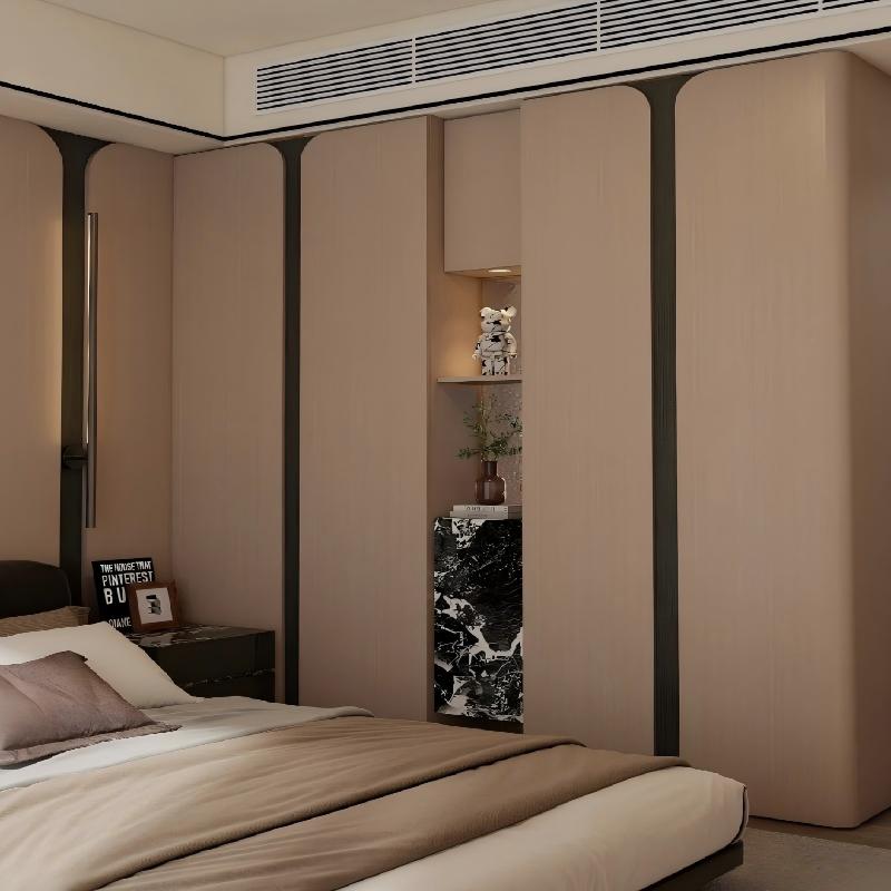 Lemari Pakaian Kayu Minimalis