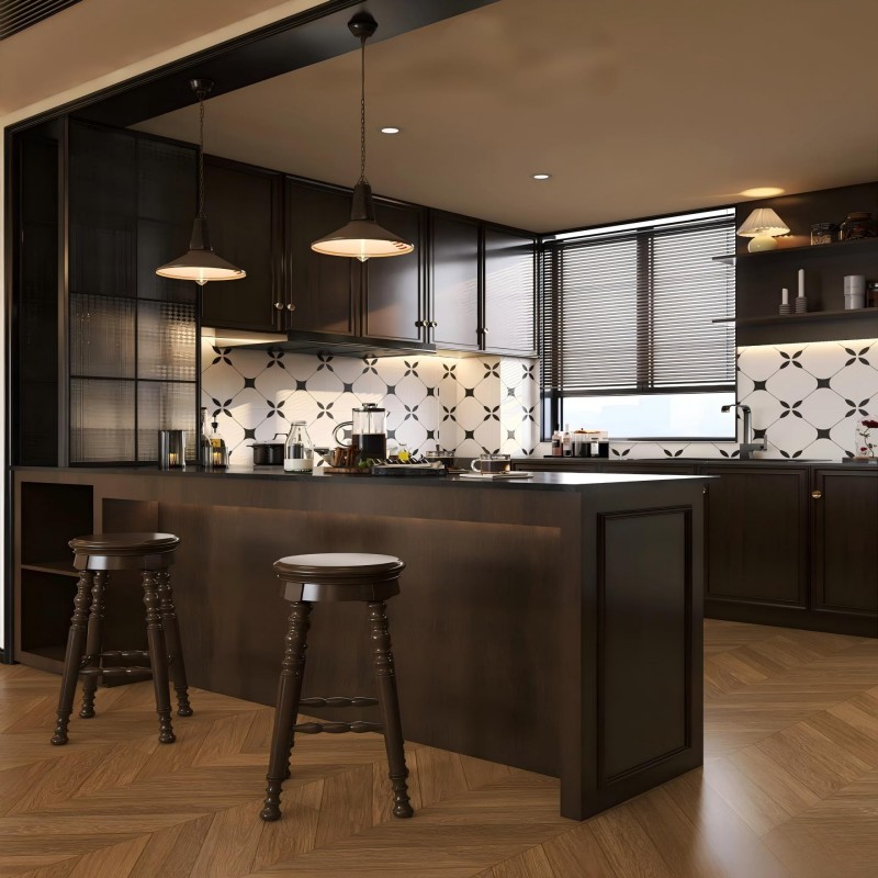 Parte superiore del mobile in legno