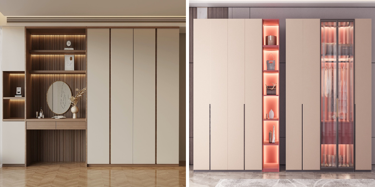 Armadio in legno massello