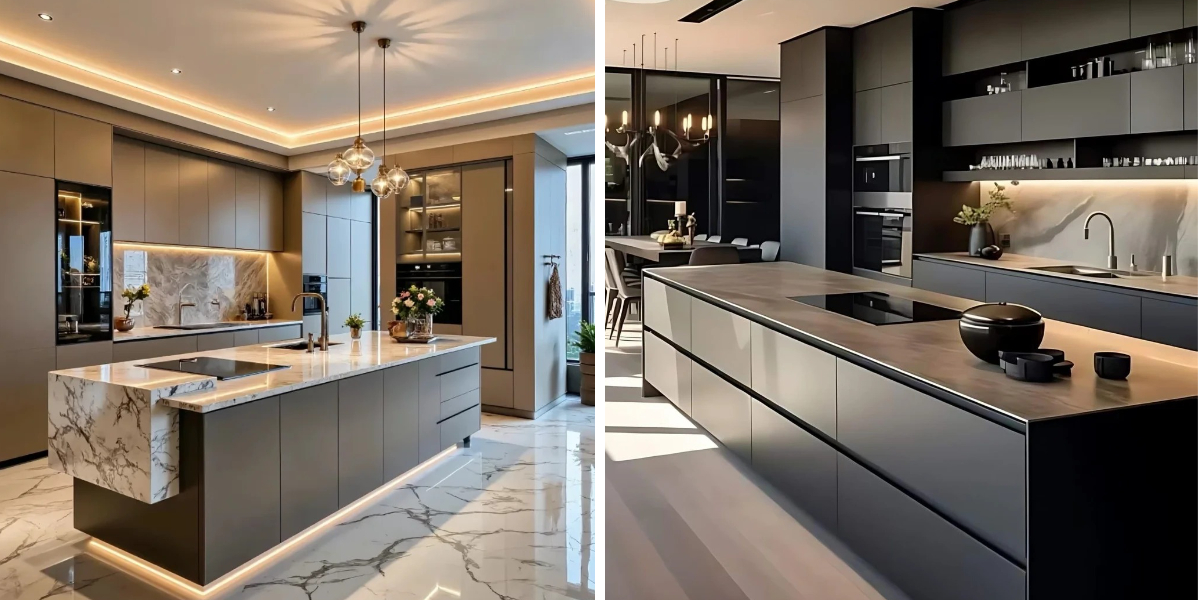Modern Custom Kitchen Design Modern Custom Kitchen Design