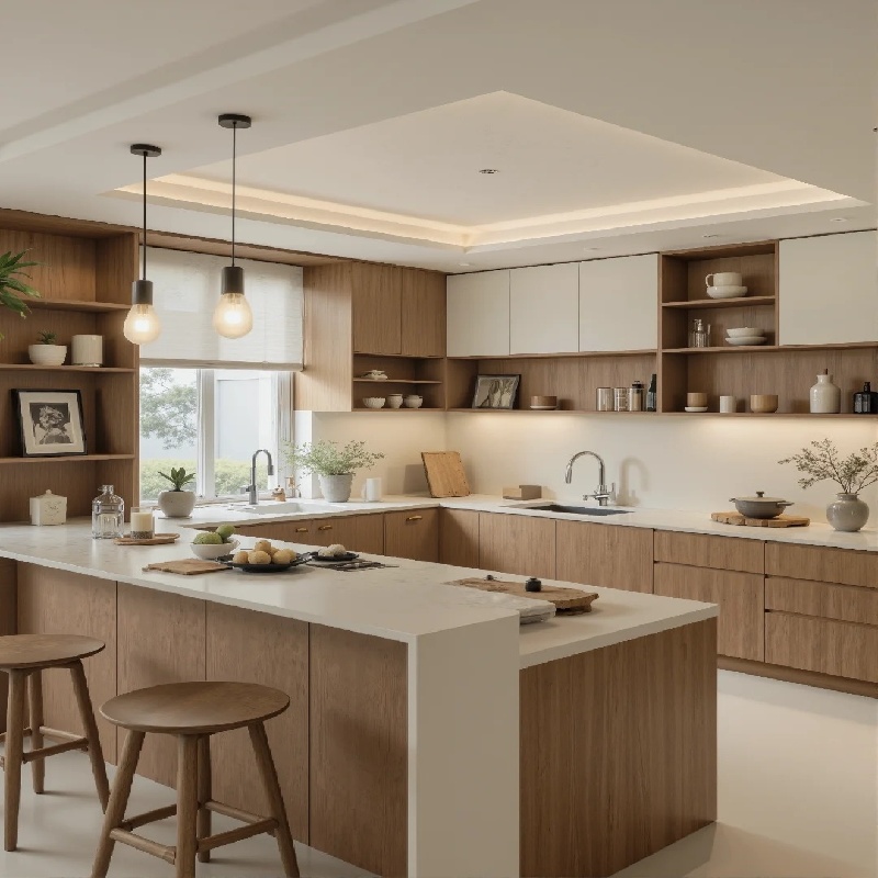 थोक लकड़ी की रसोई कैबिनेट