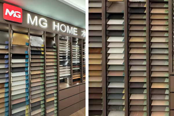 Modern cabinetry wood-grain finish options and color palette for custom whole-house design projects. Modern cabinetry wood-grain finish options and color palette for custom whole-house design projects.
