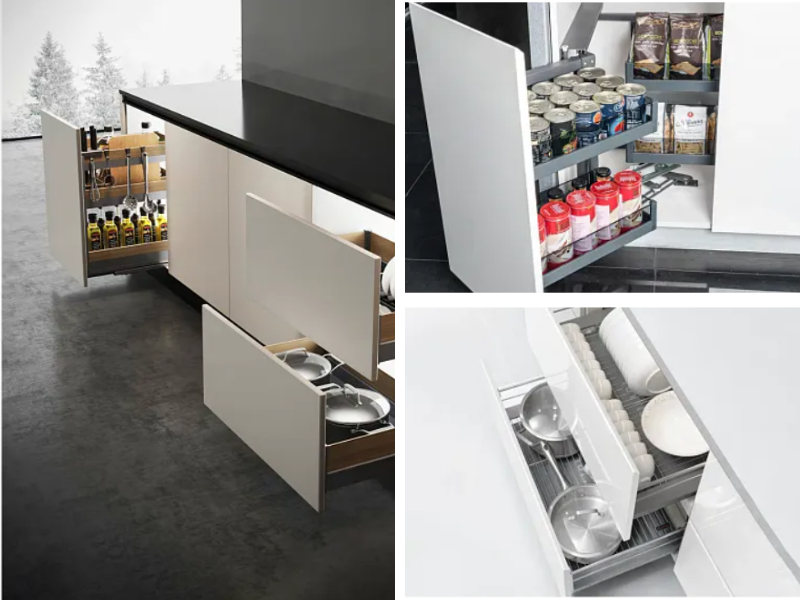 Buffet vintage moderne