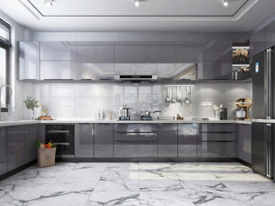 U-förmige Küchenschränke