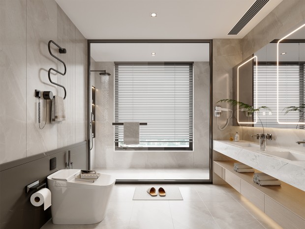 Угловой туалетный столик для ванной комнаты