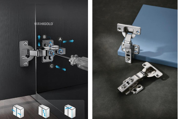 Белый деревянный шкаф-гардероб