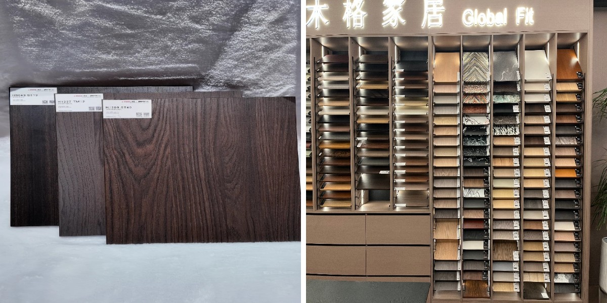 Sistema de armario con puertas plegables de madera personalizable