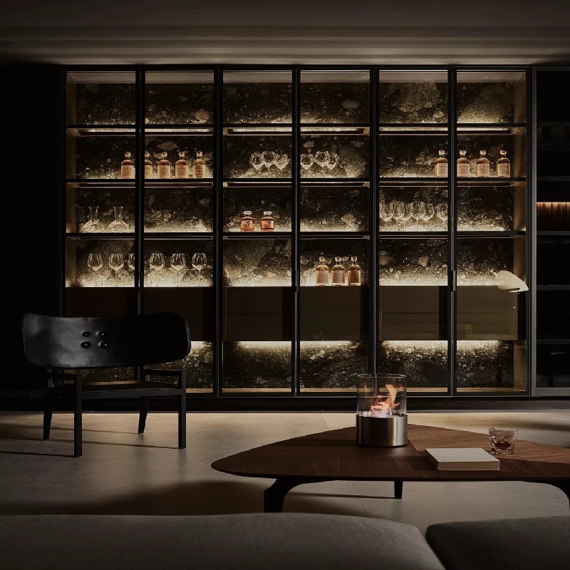 Armadietto per bottiglie di vino