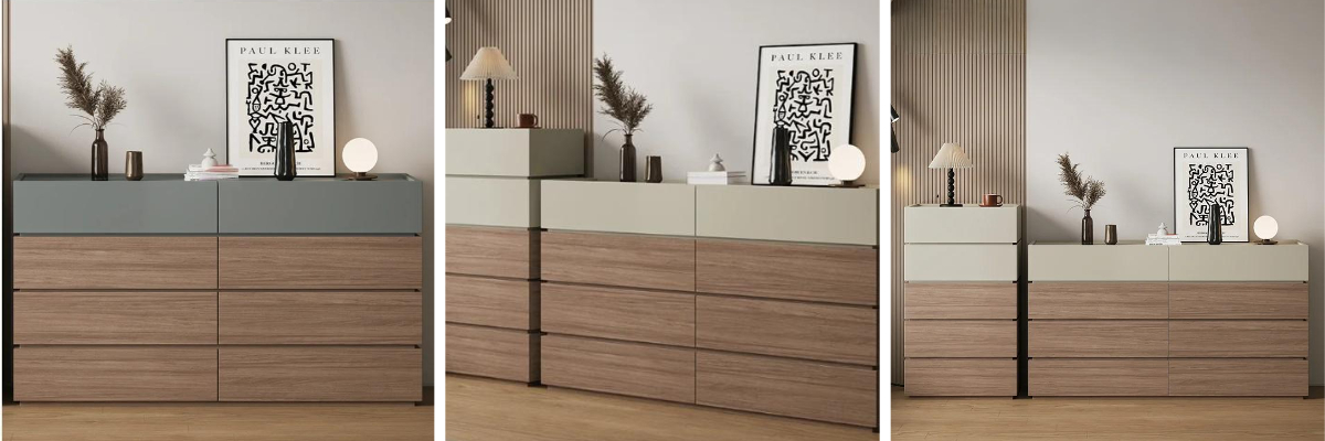 Шкаф с 3 ящиками