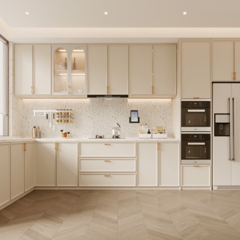 Éléments de cuisine blancs