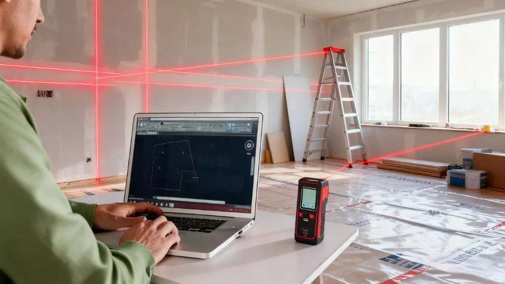 Misurazione in cantiere Misurazione in cantiere