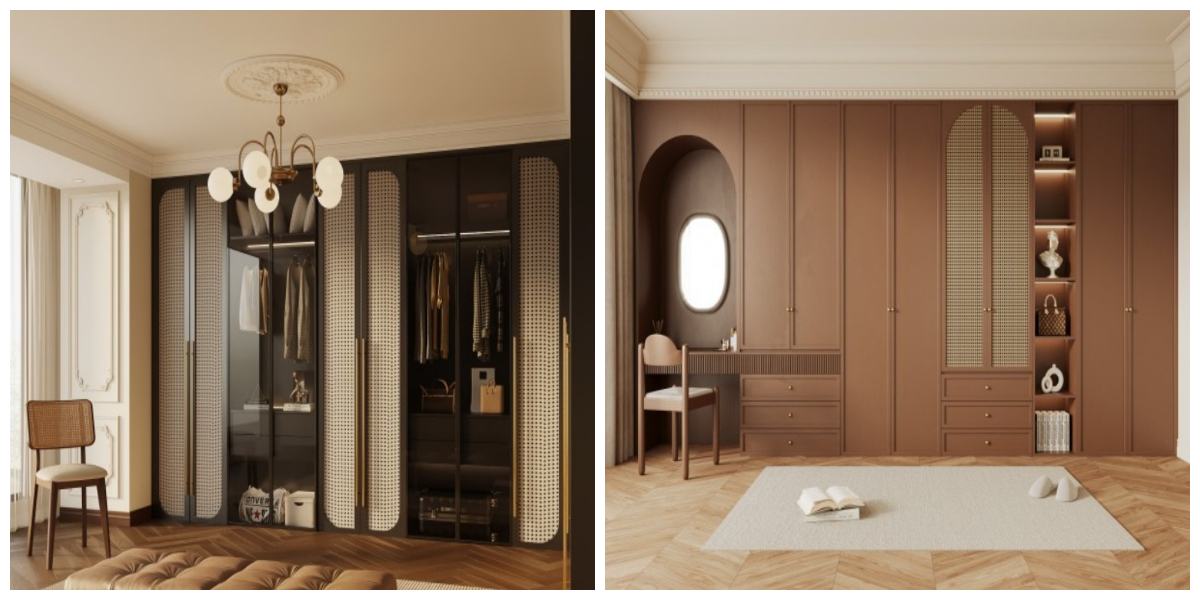 Maßgeschneiderter begehbarer Kleiderschrank Maßgeschneiderter begehbarer Kleiderschrank