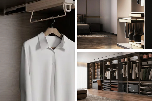 Шкаф из черного дерева