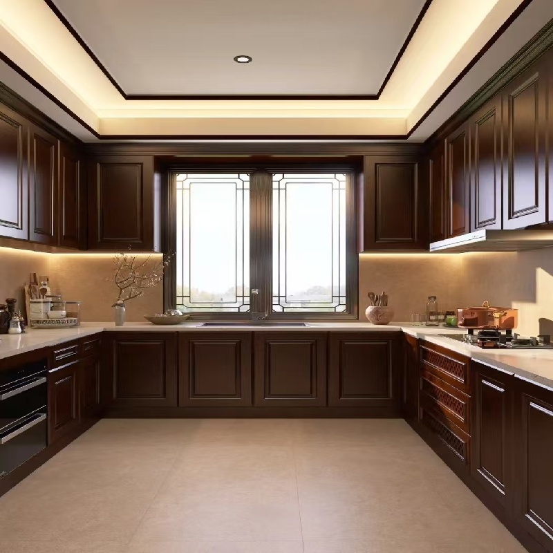 Vorratsschrank aus Massivholz