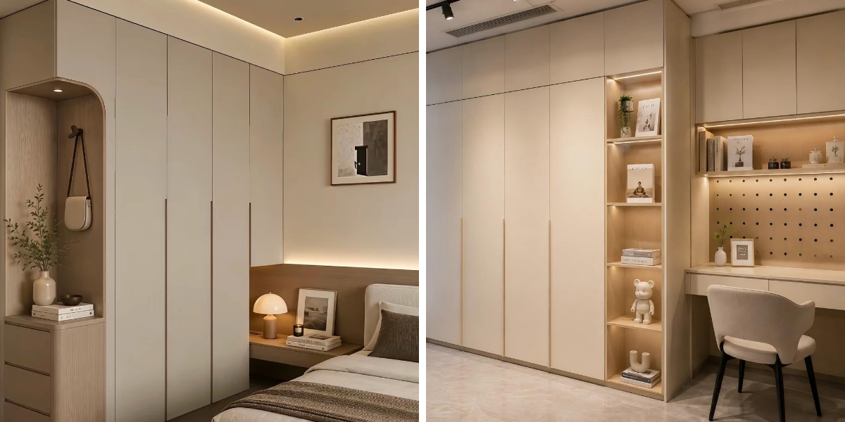 Modernes Schlafzimmer-Kleiderschrank-Design