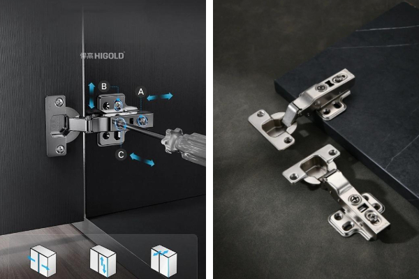 Placards de cuisine bleus