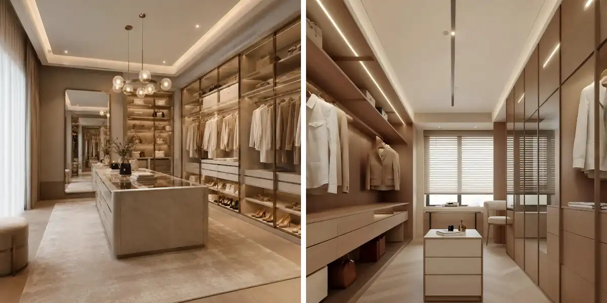Custom Walk-In Closets Custom Walk-In Closets