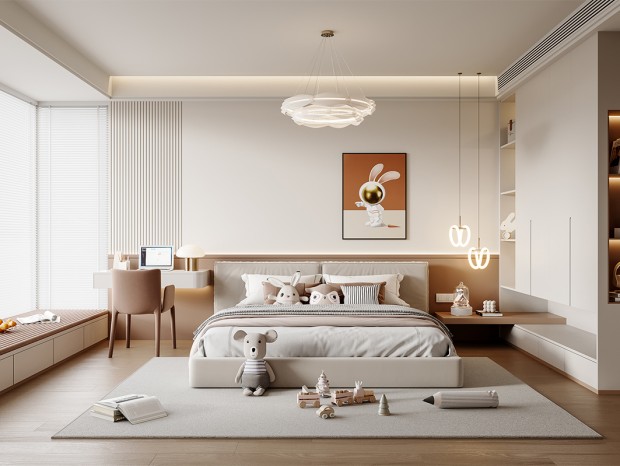 Armoire en bois blanc