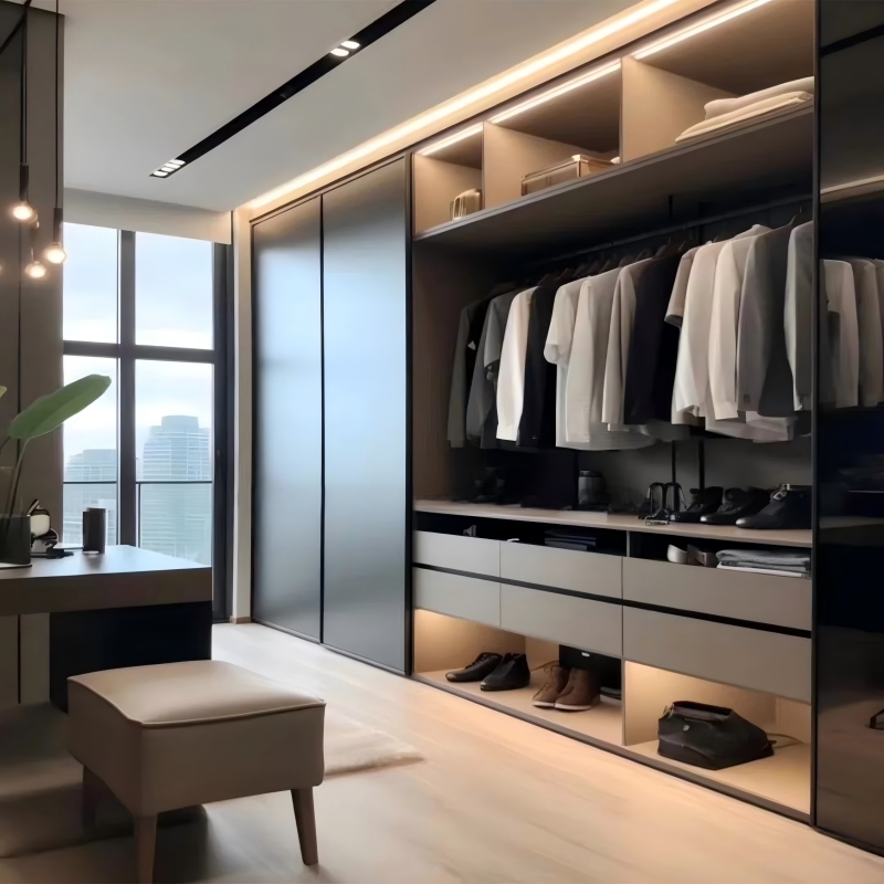 Dressing de luxe ouvert