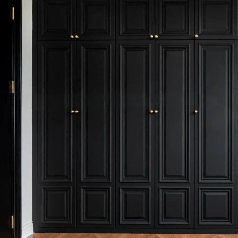 Black Modern Wardrobe