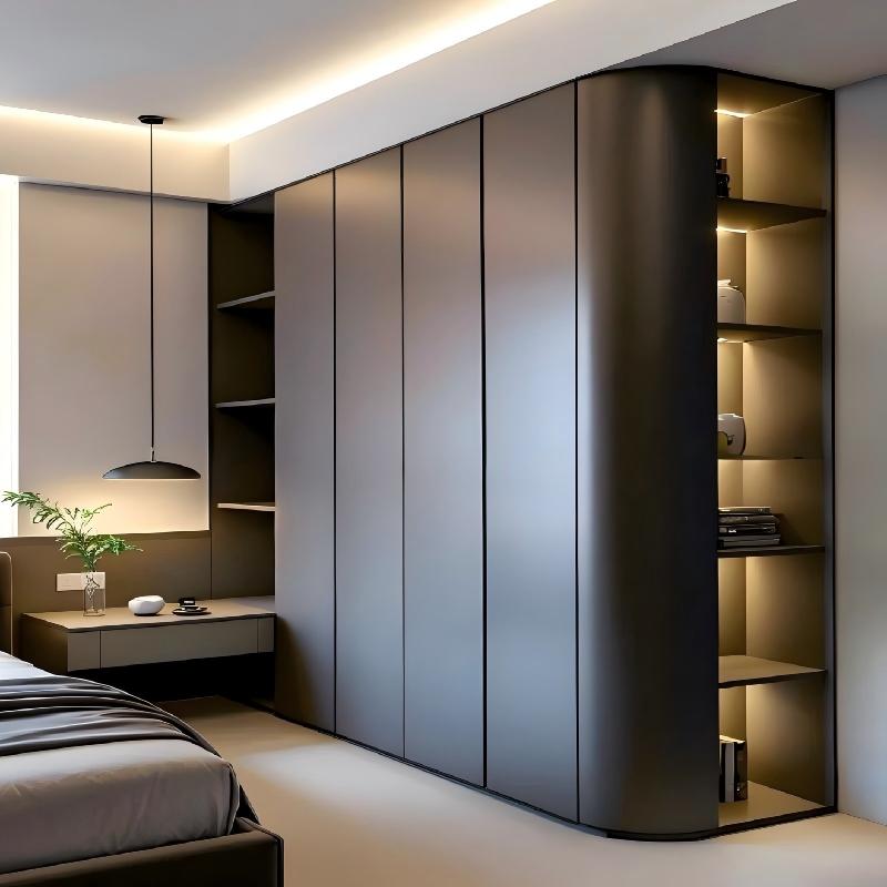 Lemari Pakaian Kayu Minimalis