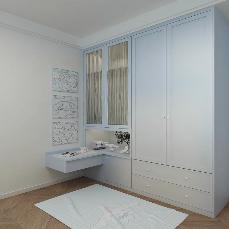 Modern Blue Storage Wardrobe