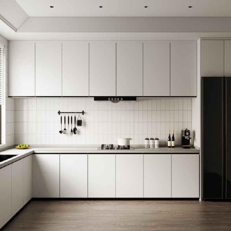 White Farmhouse Kitchen Cabinets